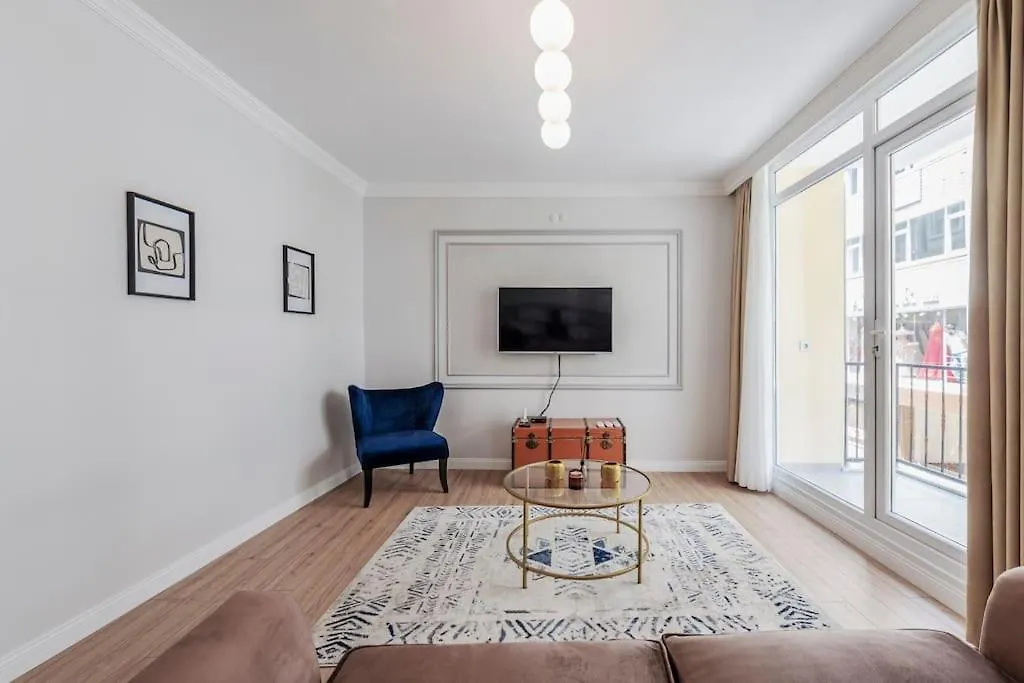 Classic Beauty Stylish And Modernized In Top Area Istanbul Apartment